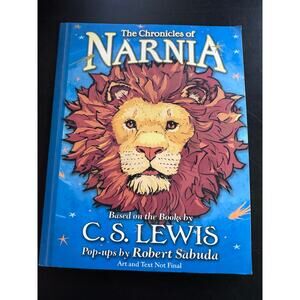 Vintage OOAK Single NARNIA Pop-up Book Marketing Campaign Signed By Artist GIFT